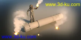3D打印模型Digi-Flare for Iray的图片