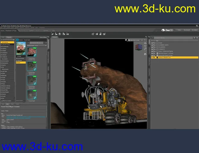 Digital Kit Bashing - Cities, Landscapes and Structures模型的图片6