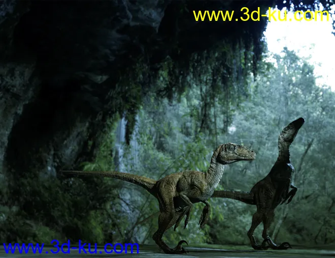 Dinosaurs Series - Deinonychus by AMLM模型的图片4