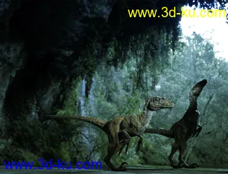 3D打印模型Dinosaurs Series - Deinonychus by AMLM的图片