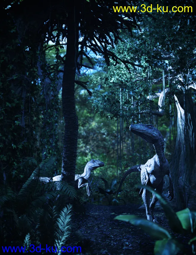 Dinosaurs Series - Deinonychus by AMLM模型的图片6