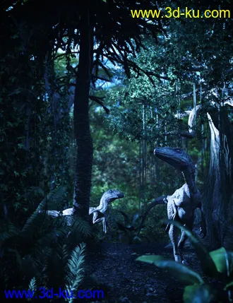 3D打印模型Dinosaurs Series - Deinonychus by AMLM的图片