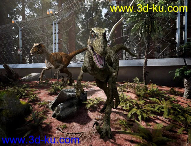 Dinosaurs Series - Deinonychus by AMLM模型的图片7