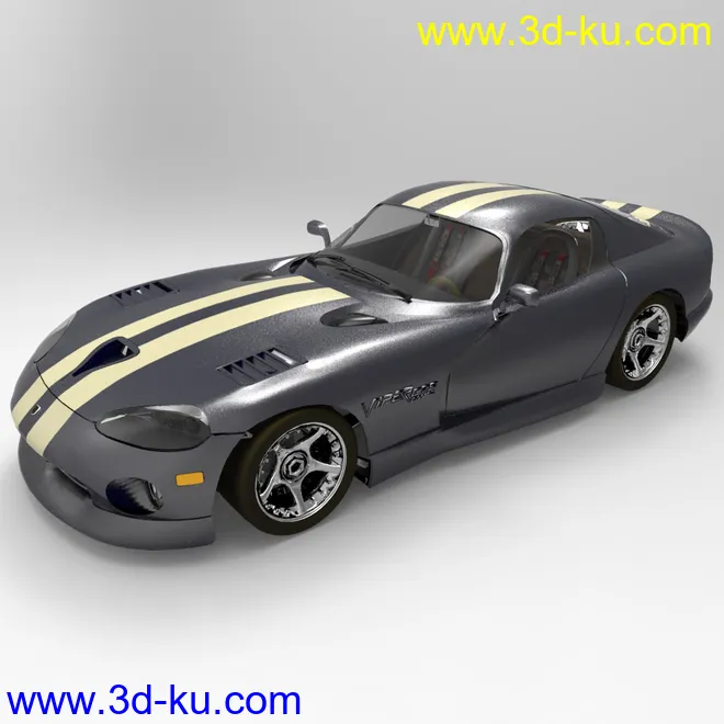 Dodge Viper (for DAZ Studio)模型的图片1