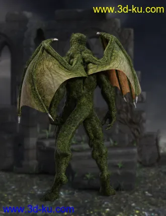 3D打印模型Dragkon for Genesis 8 Male的图片