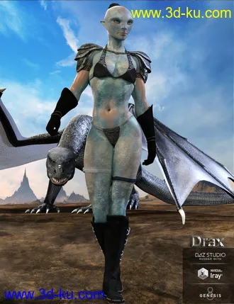 3D打印模型Drax for Genesis 8 Female的图片