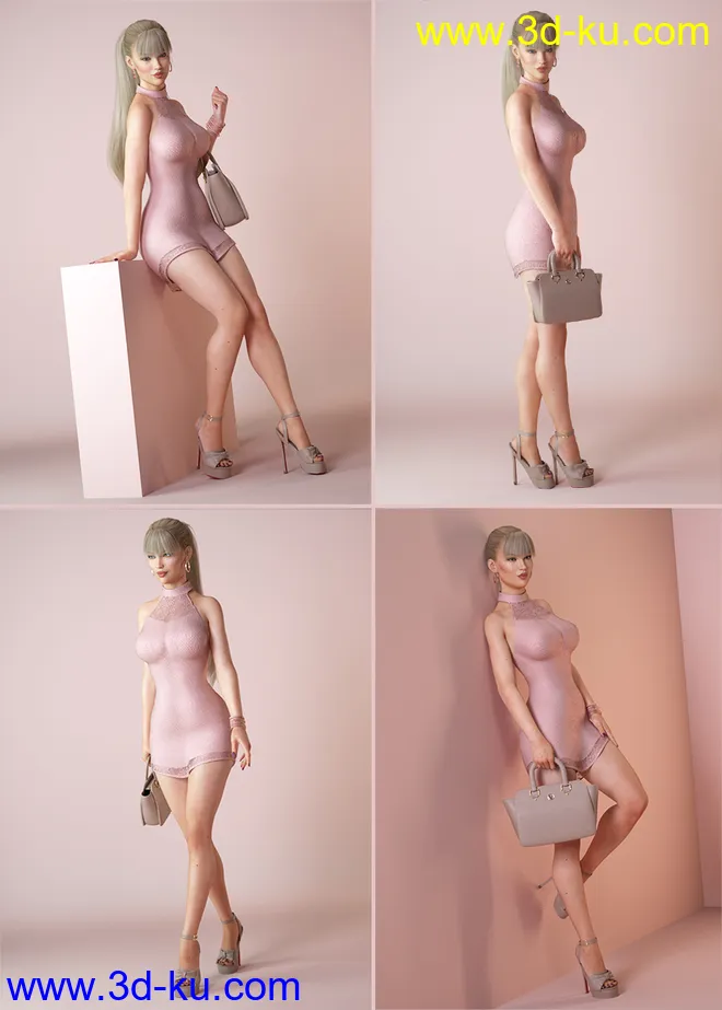DressUp Collection Outfits and Poses for Genesis 8 Female模型的图片7