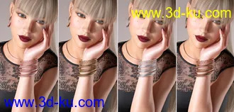 3D打印模型DressUp Collection Outfits and Poses for Genesis 8 Female的图片
