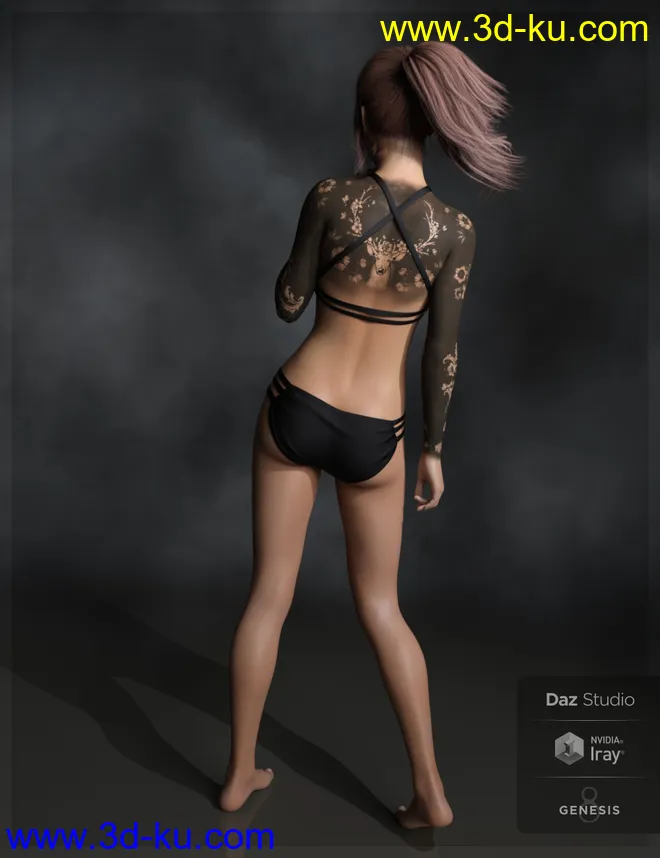 Drew for Genesis 8 Female(s)模型的图片7