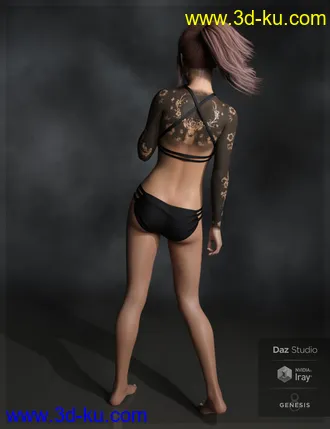 3D打印模型Drew for Genesis 8 Female(s)的图片