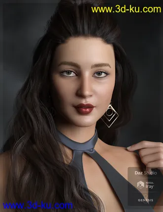 3D打印模型Drew for Genesis 8 Female(s)的图片