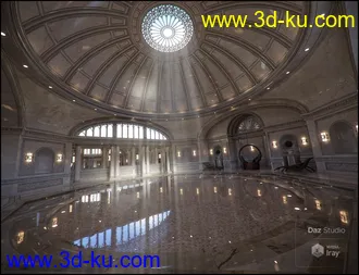 3D打印模型Driftwood Spa and Pool的图片