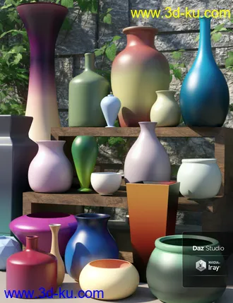3D打印模型Earthtones Iray Shaders的图片