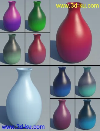 3D打印模型Earthtones Iray Shaders的图片