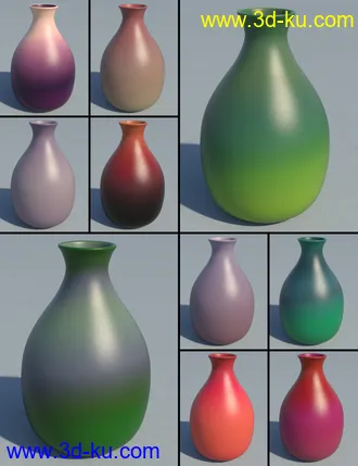3D打印模型Earthtones Iray Shaders的图片
