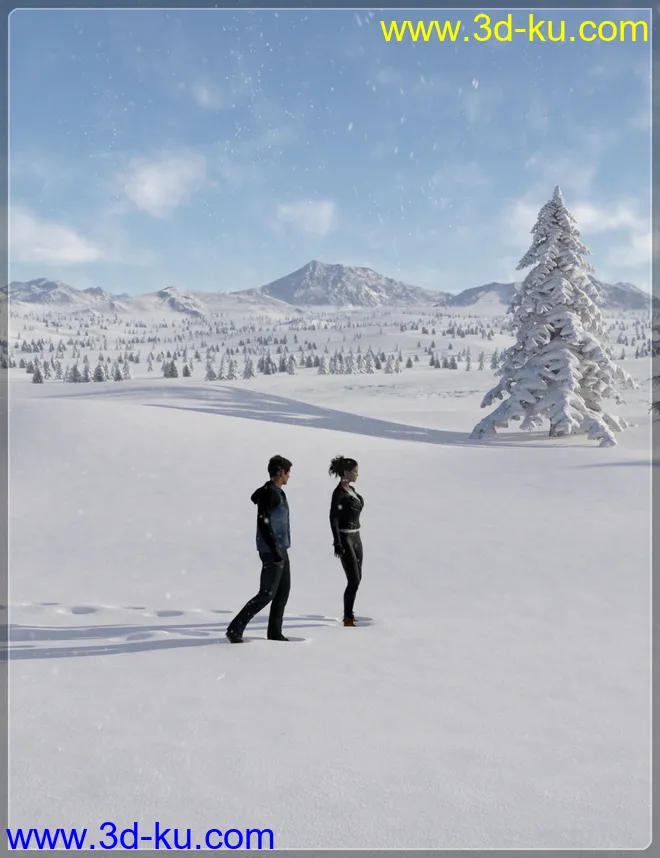 Easy Environments - Winter II模型的图片1