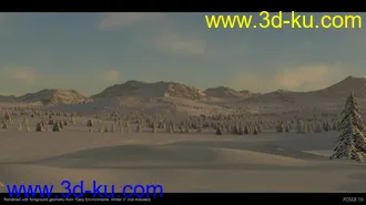 3D打印模型Easy Environments - Winter II Night & Dawn的图片