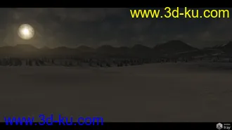 3D打印模型Easy Environments - Winter II Night & Dawn的图片