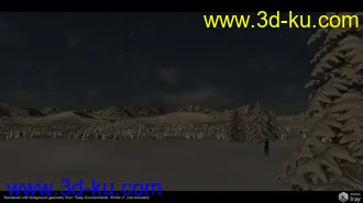 3D打印模型Easy Environments - Winter II Night & Dawn的图片
