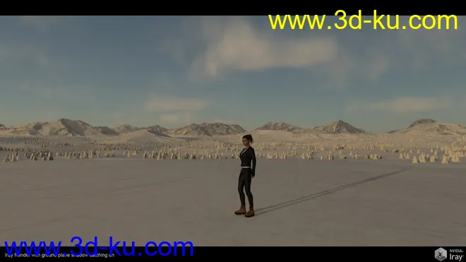 Easy Environments - Winter II Night & Dawn模型的图片11
