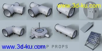 3D打印模型Easy Snap Universal Habitat的图片