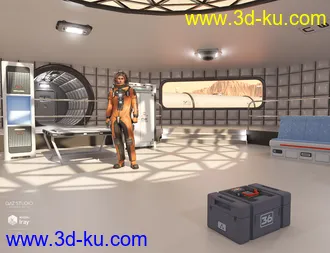 3D打印模型Easy Snap Universal Habitat的图片