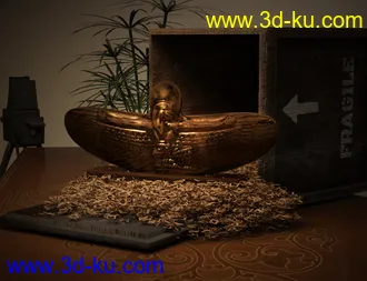 3D打印模型Egyptian Artifacts的图片