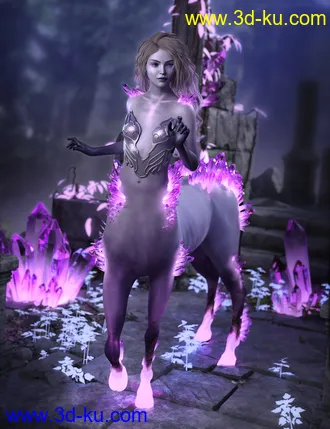 3D打印模型Eleia for Genesis 8 Female Centaur的图片