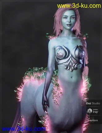 3D打印模型Eleia for Genesis 8 Female Centaur的图片