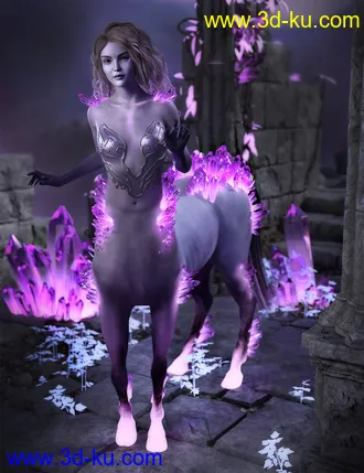 3D打印模型Eleia for Genesis 8 Female Centaur的图片