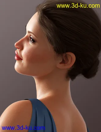 3D打印模型Ella HD for Genesis 8的图片