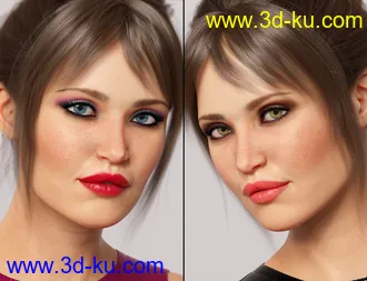 3D打印模型Ella HD for Genesis 8的图片