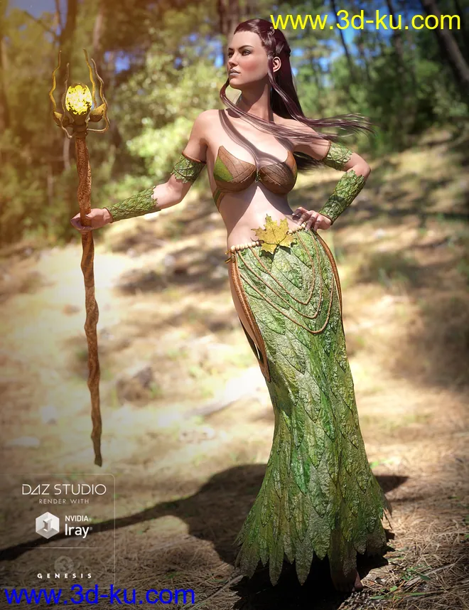 Elven Mage for Mystical Mage模型的图片3