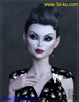 3D打印模型Emy For Teen Raven 8 and Girl 8的图片