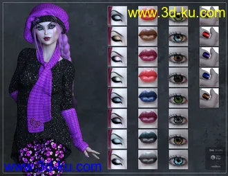 3D打印模型Emy For Teen Raven 8 and Girl 8的图片