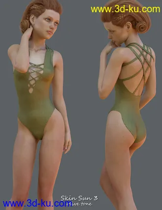 3D打印模型Eryn for Genesis 8 Female的图片