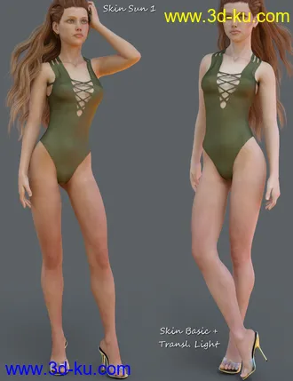 3D打印模型Eryn for Genesis 8 Female的图片