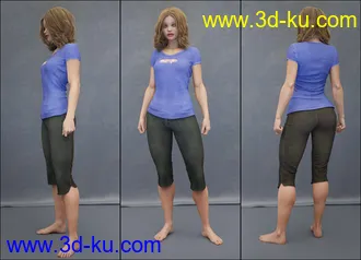 3D打印模型Everyday 2 for Genesis 8 Female(s)的图片