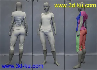 3D打印模型Everyday 2 for Genesis 8 Female(s)的图片