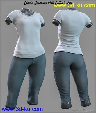 3D打印模型Everyday 2 for Genesis 8 Female(s)的图片