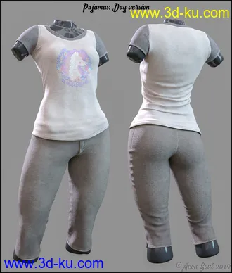 3D打印模型Everyday 2 for Genesis 8 Female(s)的图片
