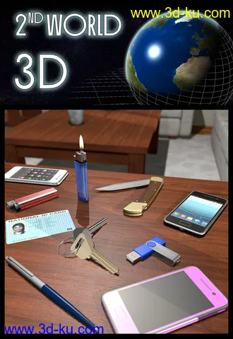 3D打印模型Everyday items - From your pockets的图片