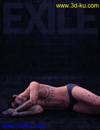 3D打印模型Exile Poses for Nix 8 and Genesis 8 Male的图片