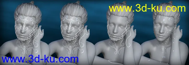 Exotic Jewels for Genesis 8 Female(s)模型的图片2