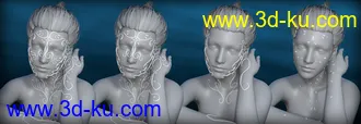 3D打印模型Exotic Jewels for Genesis 8 Female(s)的图片