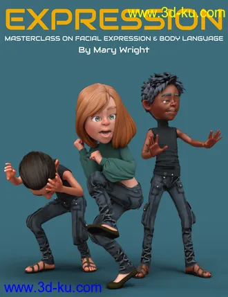 3D打印模型Expression - A Masterclass on Facial Expression and Body Language的图片
