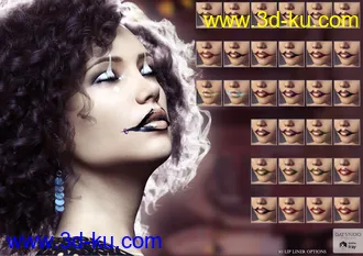 3D打印模型Extreme Closeup Le Cirque Glamorous的图片
