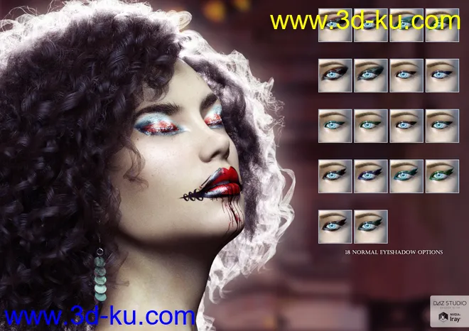 Extreme Closeup Le Cirque Glamorous模型的图片12