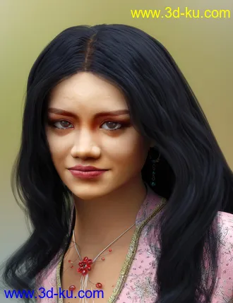 3D打印模型Face Transfer Shapes for Genesis 8的图片