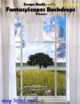3D打印模型FantasyScapes Backdrops Volume 1的图片
